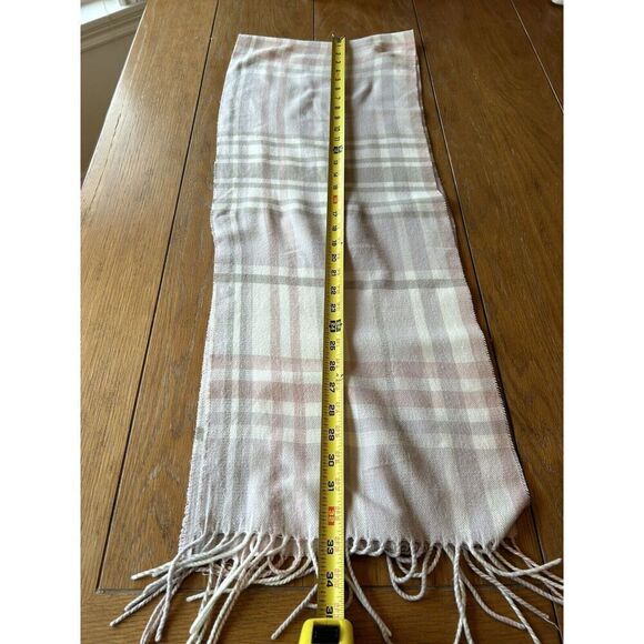 Classic Winter Women Men 100% Cashmere Feel Soft Scarf Plaid Scarve. Used. - Picture 4 of 7